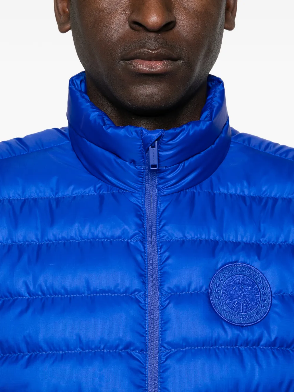 Canada Goose Stratus top met tonale schijf Blauw