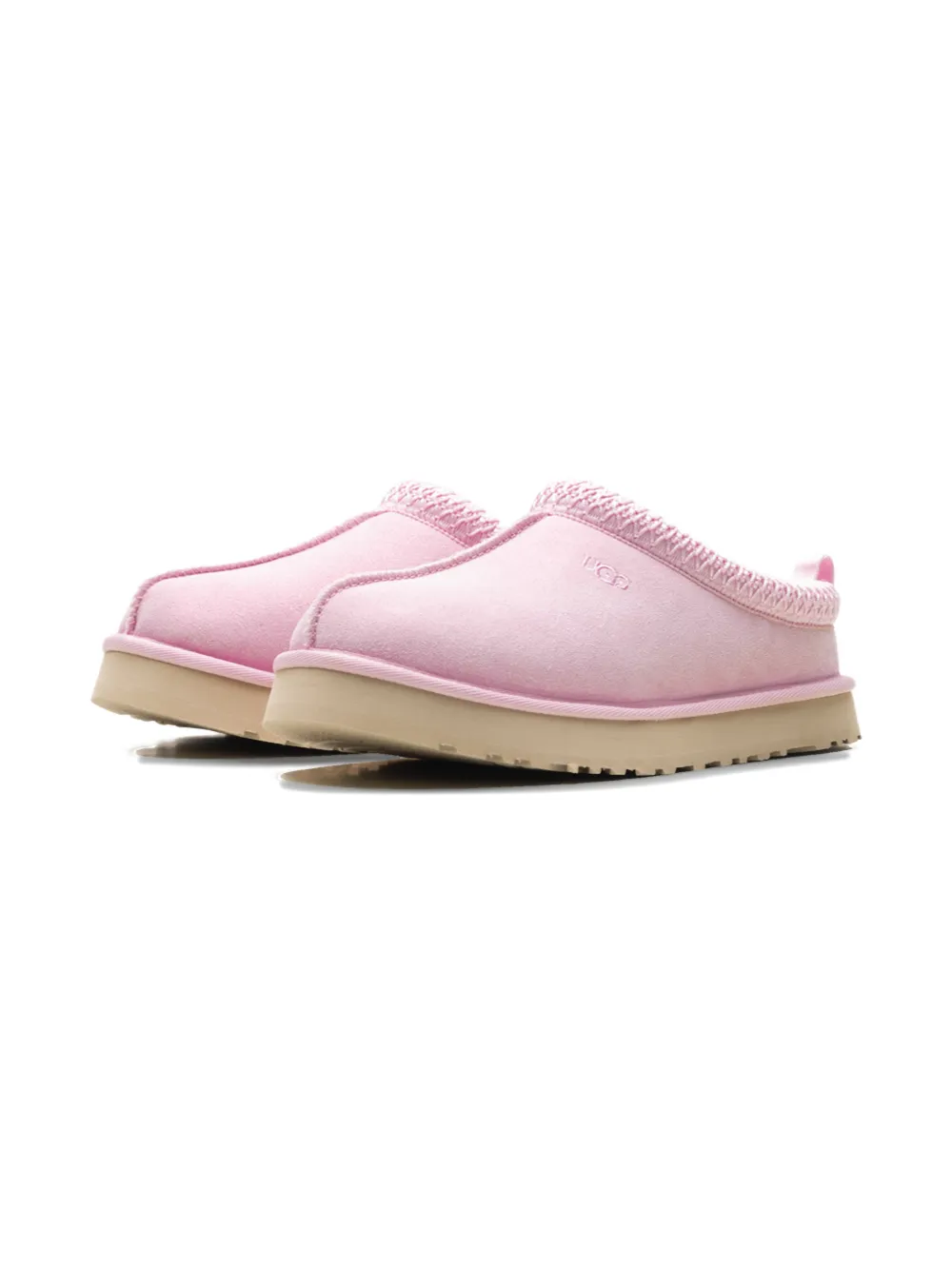 UGG Kids Tazz Dazzle slippers met suède afwerking Roze