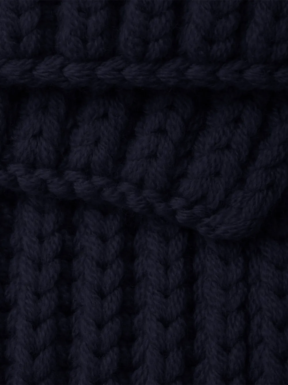 Prada Ribgebreide sjaal met email - Blauw