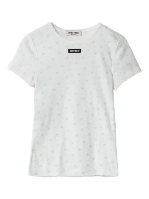 miumiu ミュウミュウ トップス 楽天市場】ミュウミュウ（素材（生地・毛糸）綿・コットン）（トップス