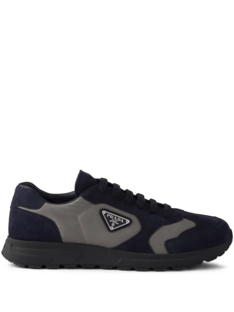 Prada Prax triangle-logo lace-up sneakers
