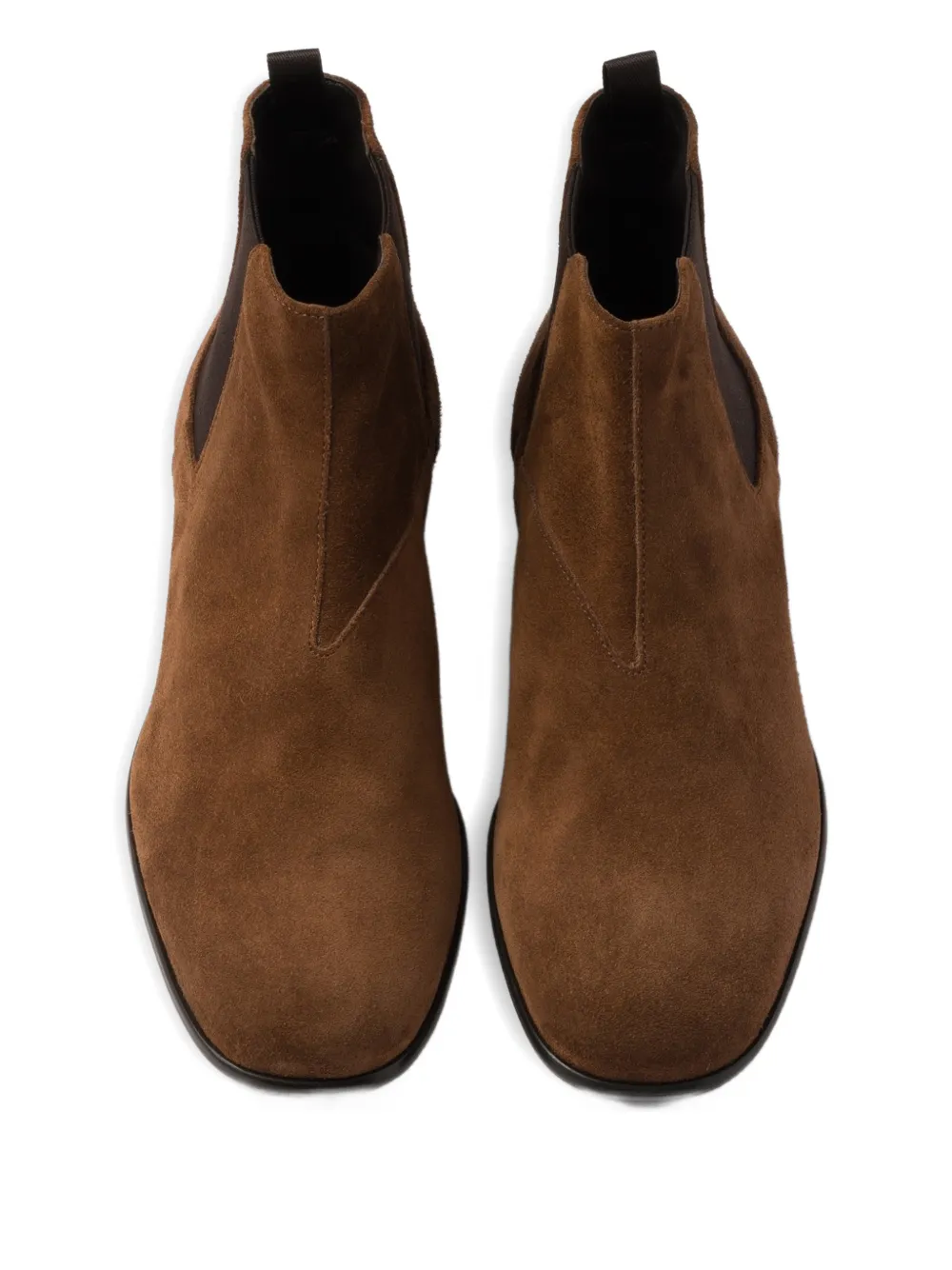 Prada Elasticated Side Gusset Booties In Multi