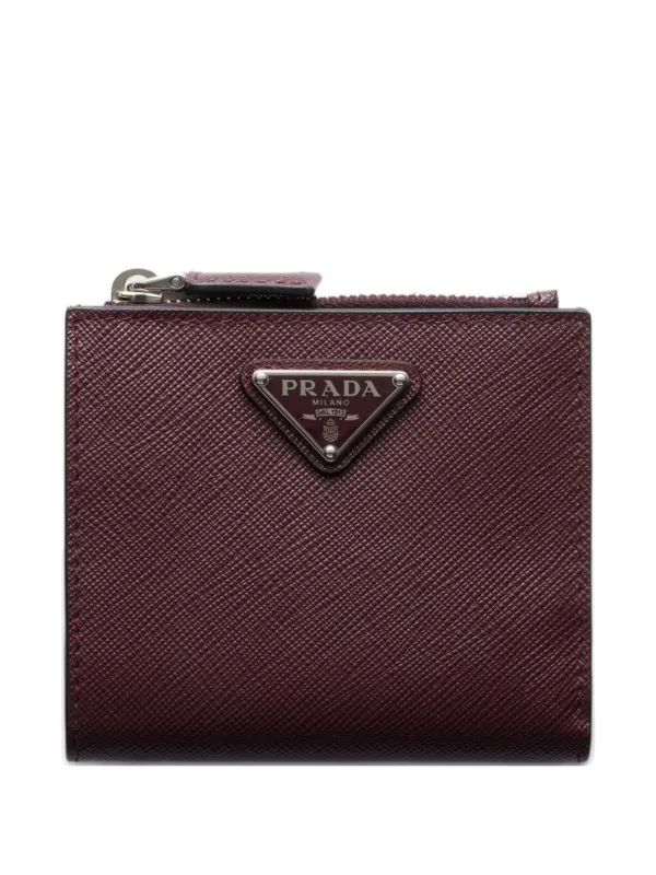 Prada ファスナー財布 | レッド | FARFETCH JP