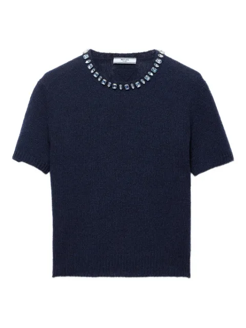 Prada jewel ribbed top