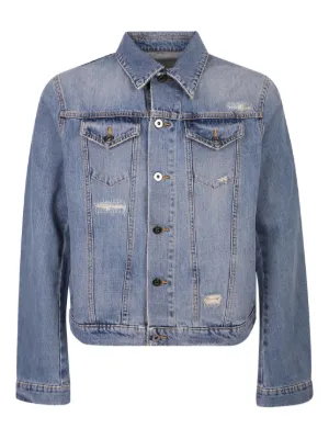 Ralph Lauren RRL ボタン デニムジャケット | ブルー | FARFETCH JP