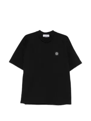 Stone Island ロゴ Tシャツ | ブラック | FARFETCH JP
