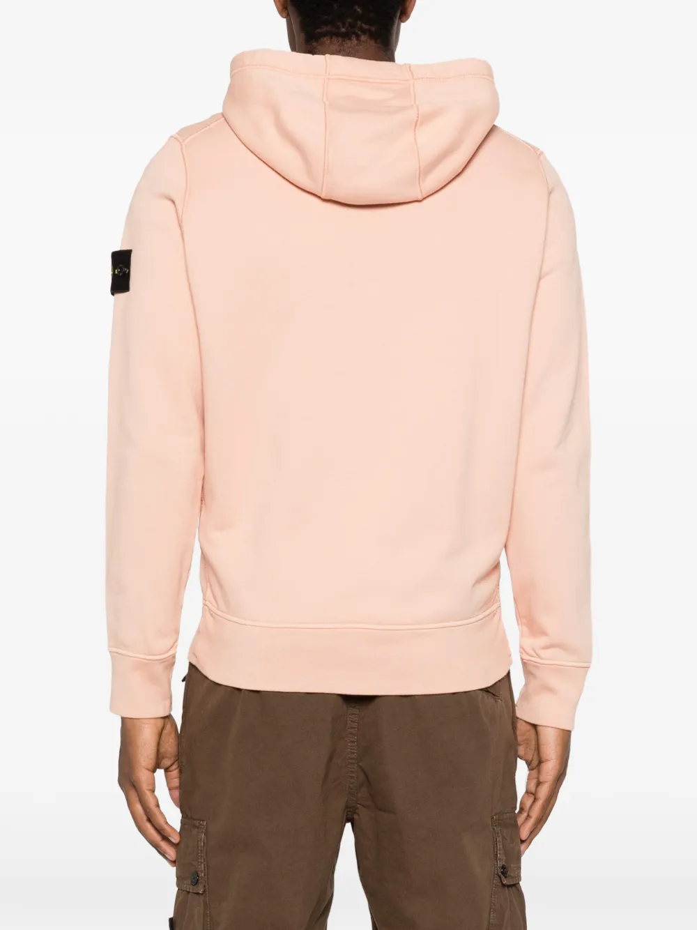 Stone Island Sweater met Compass-logopatch Roze