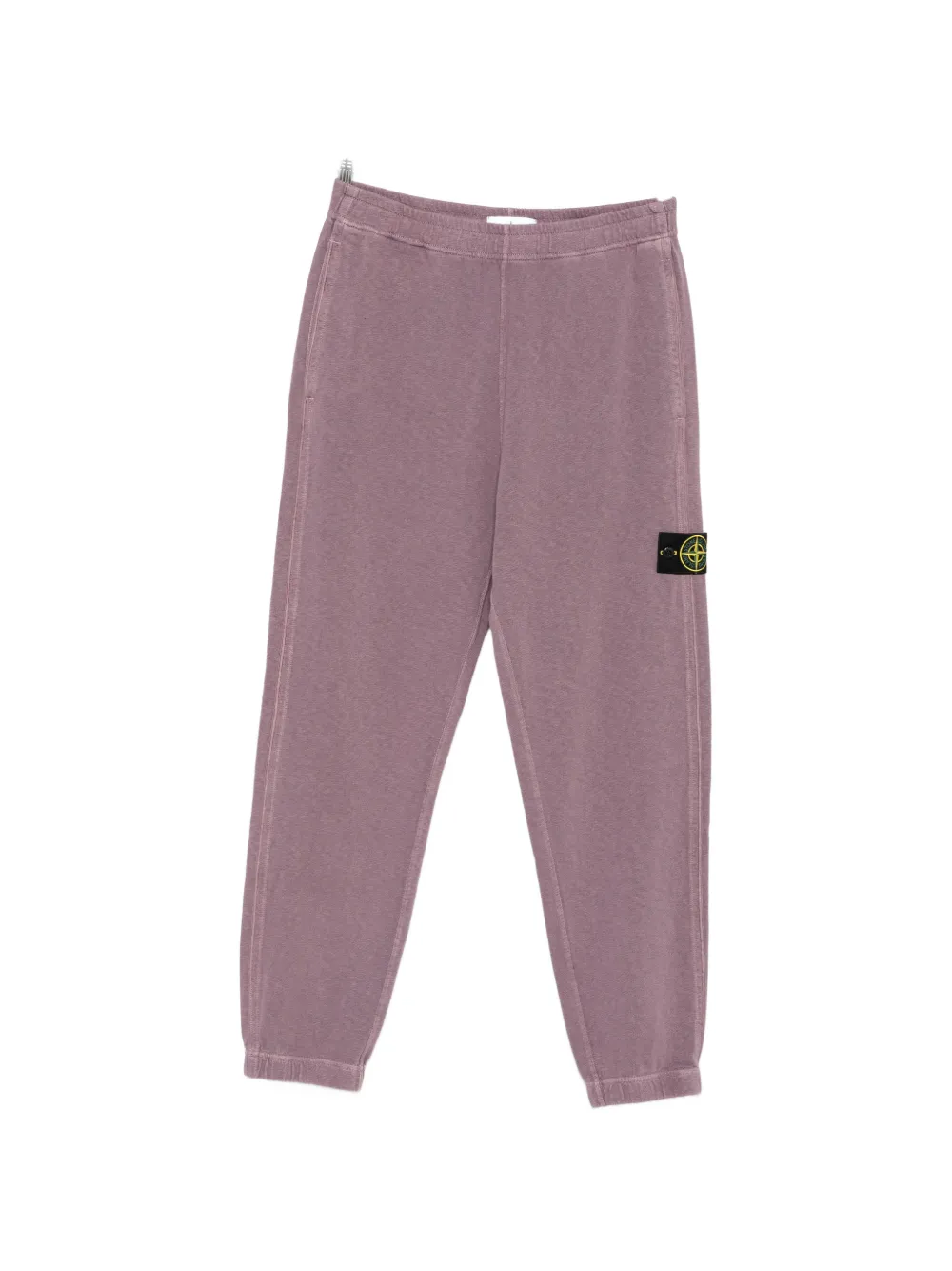 Stone Island logo-patch track pants - Viola