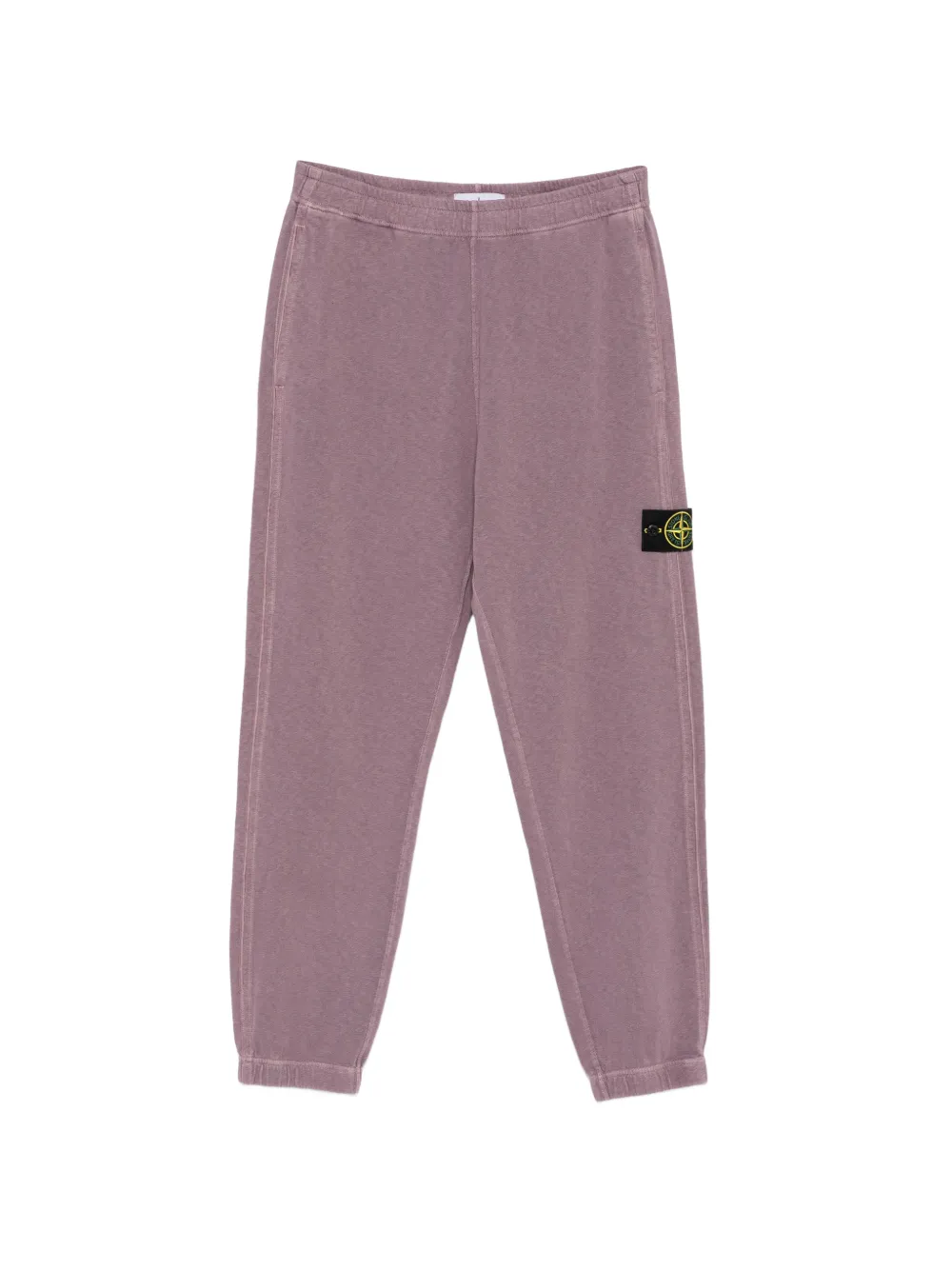 Stone Island logo-patch track pants - Viola