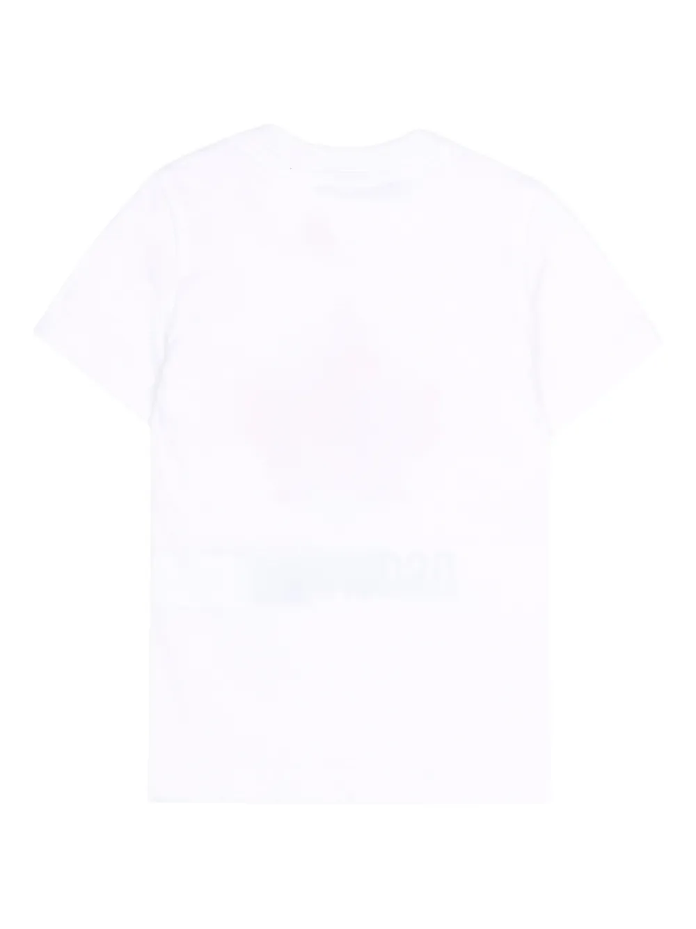  Dsquared2 Kids Leaf-detail Short-sleeve T-shirt - White 