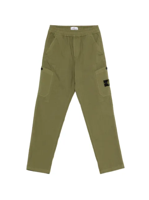Stone Island Junior Compass-patch cargo pants