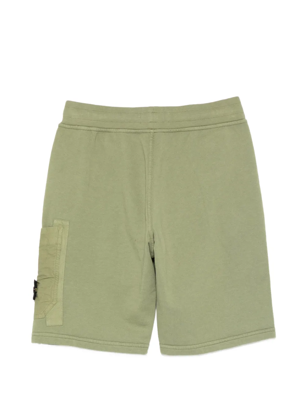 Stone Island Junior Katoenen shorts Groen