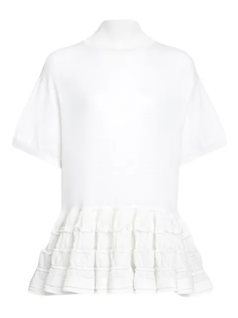 Alaïa ruffled blouse