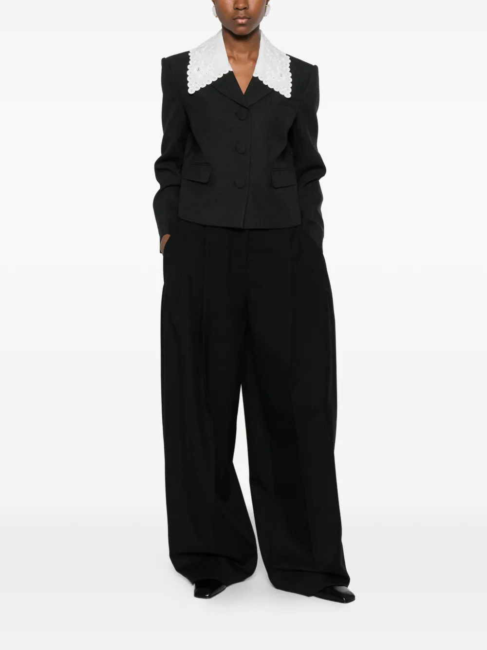 Self-Portrait veste à col brodé | Vestes cintrées | Image 2