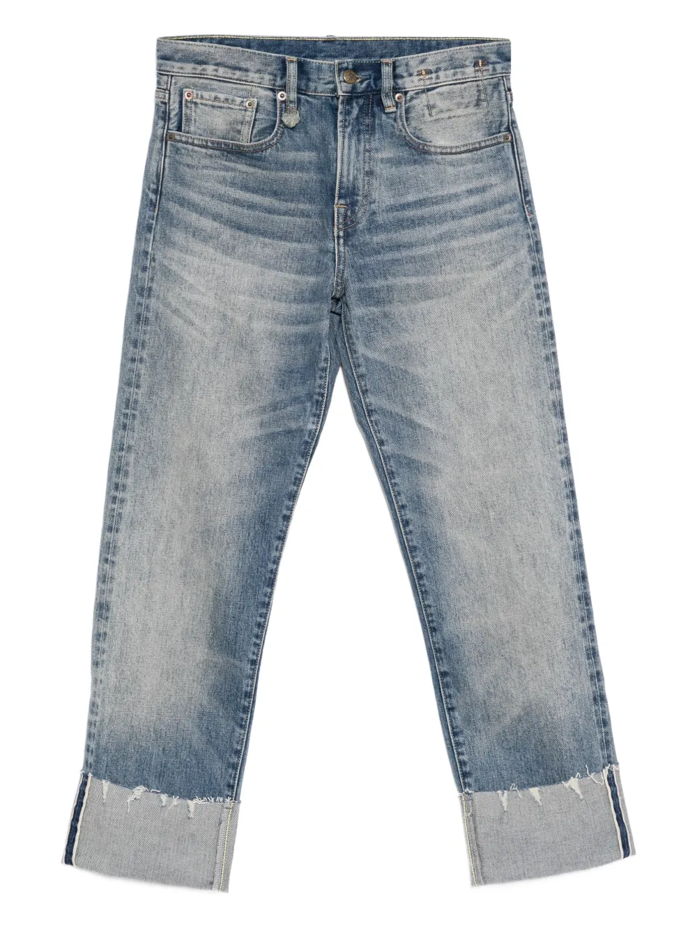 R13 Romeo cuffed jeans - Blu