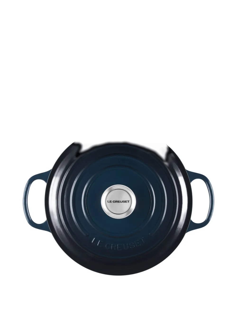 Le Creuset Round-shape Casserole (22cm) In Blue