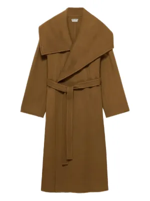 JW Anderson ベルテッド コート | ブラウン | FARFETCH JP