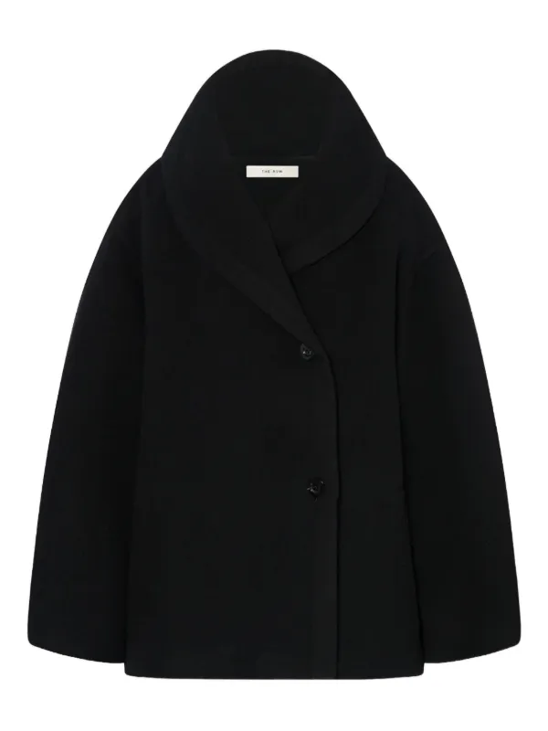 The Row Temur Coat in Black