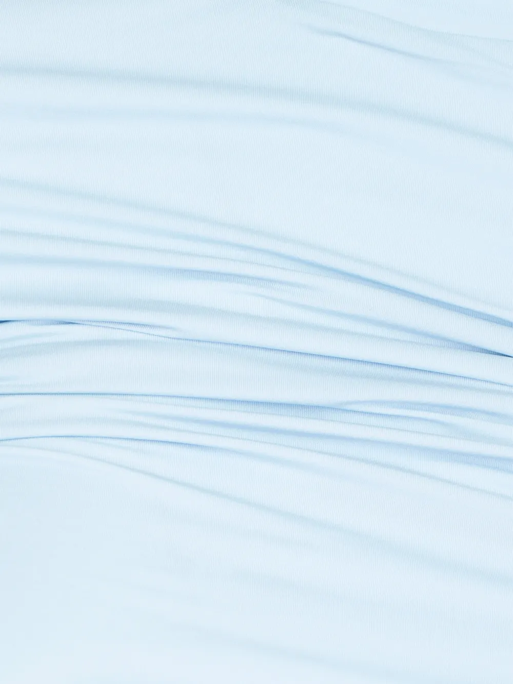 Max Mara Roll-neck Top In Blue