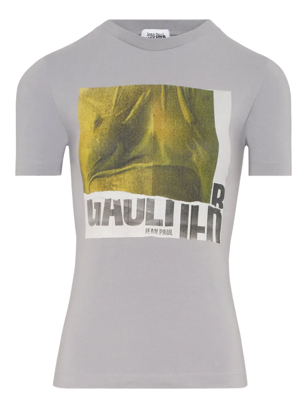 Jean Paul Gaultier playera estilo playera con estampado | gris | Image 1