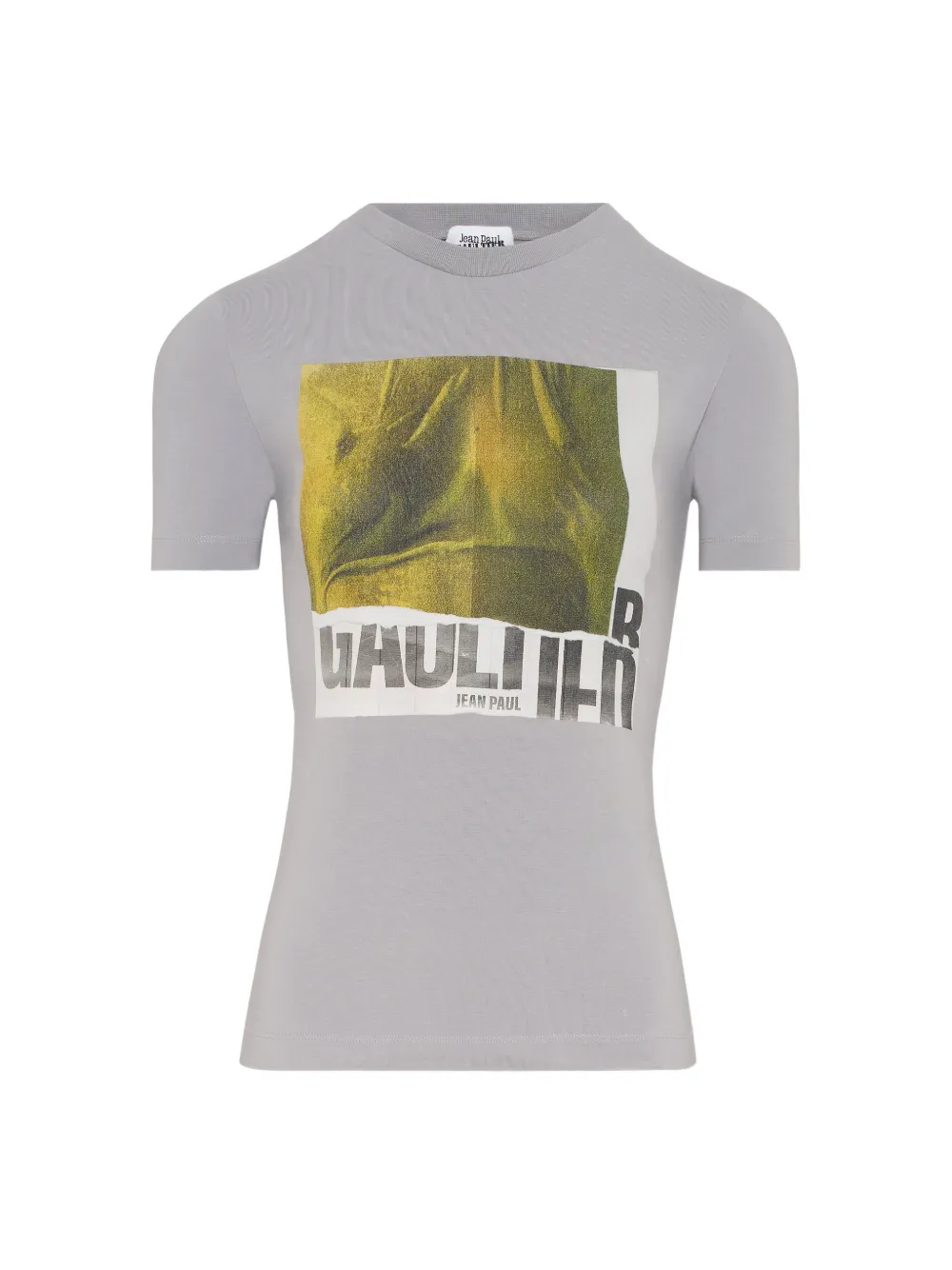 Jean Paul Gaultier printed baby tee T-shirt Grijs