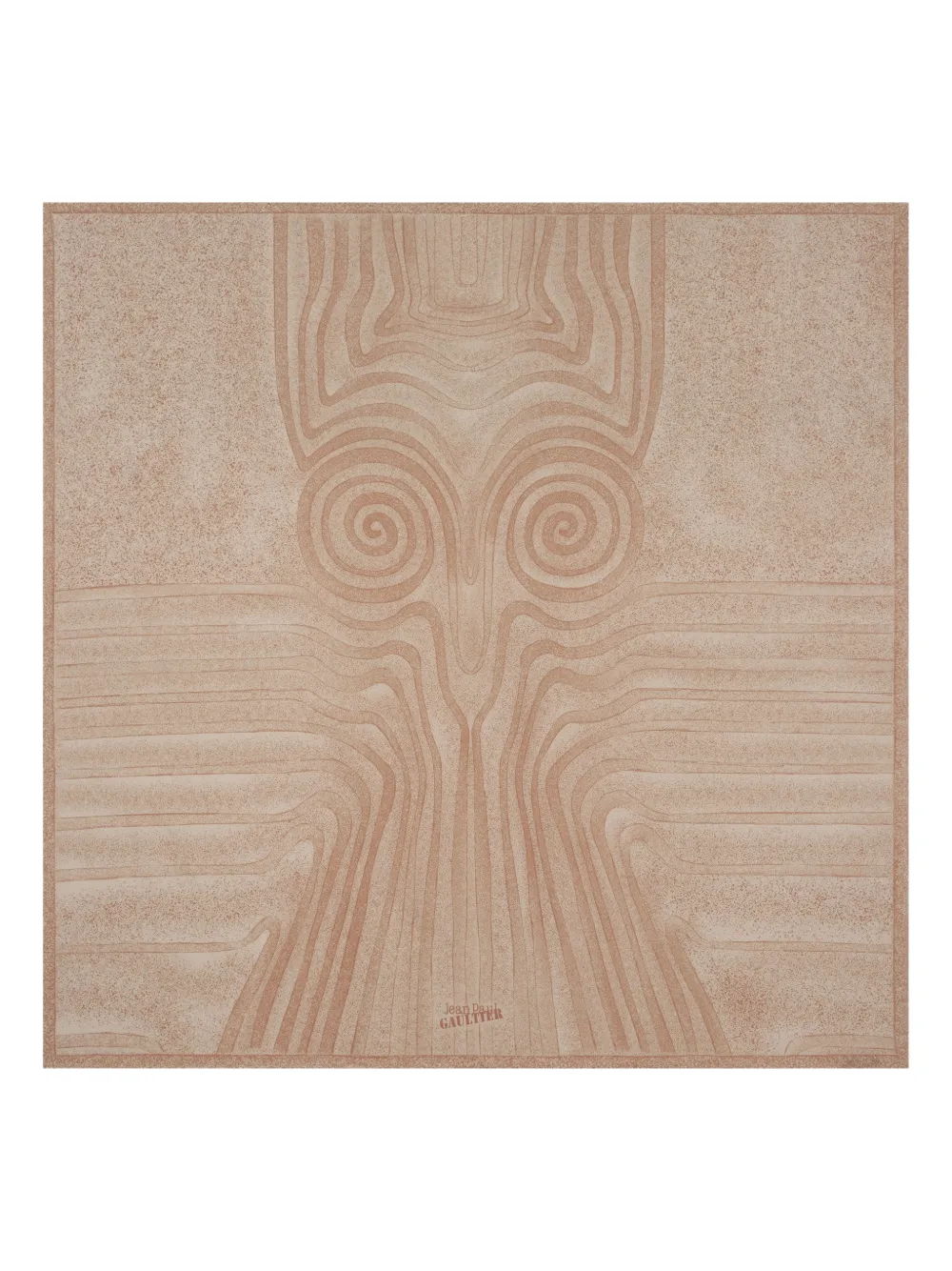 Jean Paul Gaultier spiral print pareo | Neutrals | Image 1