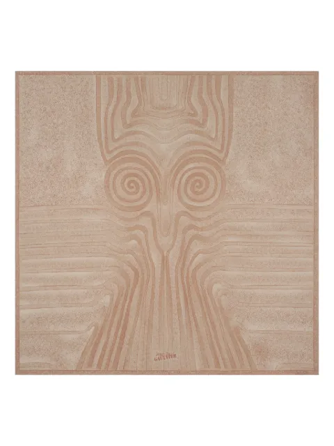 Jean Paul Gaultier spiral print pareo