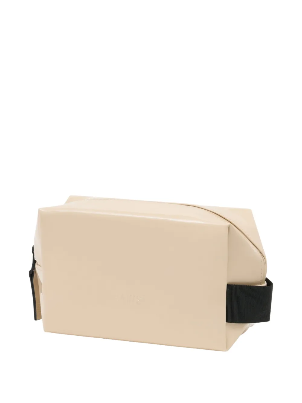 Rains Small Zip-fastening Make Up Bag In Neutral