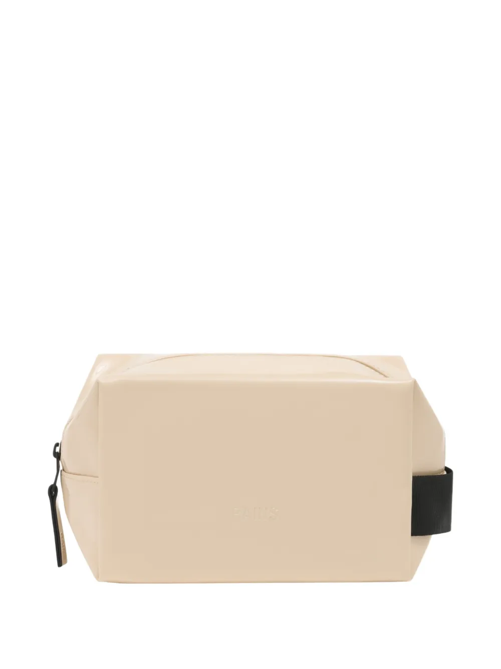 Rains Small Zip-fastening Make Up Bag In Neutral
