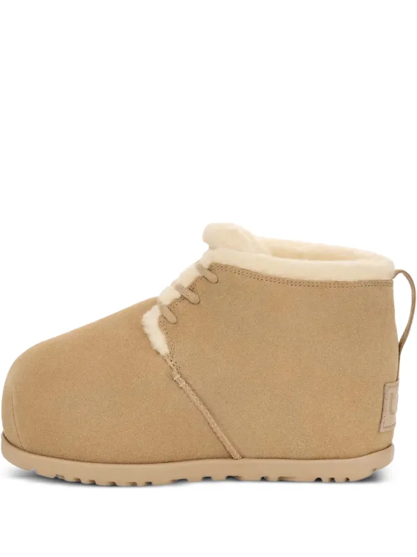 靴 UGG Pumped Lace Up UGG Pumped lace-up Boots | Neutrals | FARFETCH CA