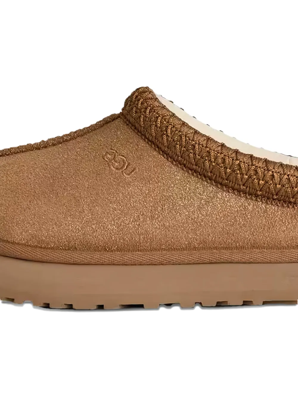 UGG Kids Tazz Dazzle textured slippers - Bruin