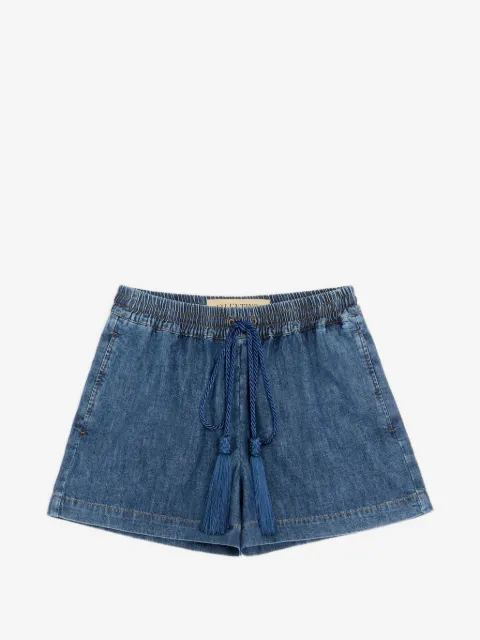 Valentino Garavani denim chambray shorts