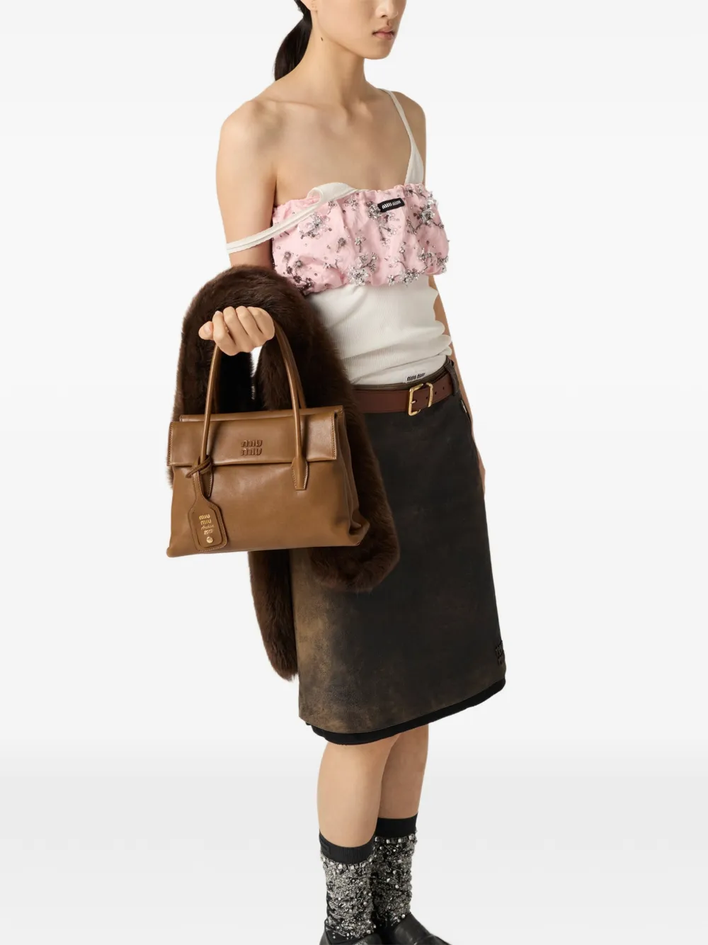 Miu Miu strapless bandeau blouse | Blouses | Image 2