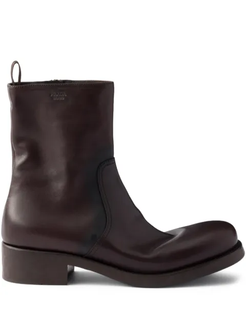 Prada botas con tacón de 40mm