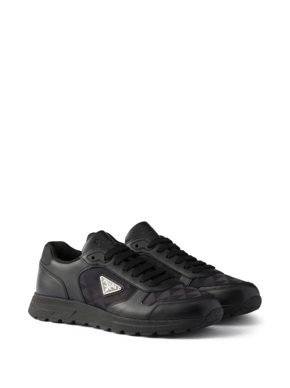 Prada Prax 2.0 Re-Nylon Sneakers Zwart