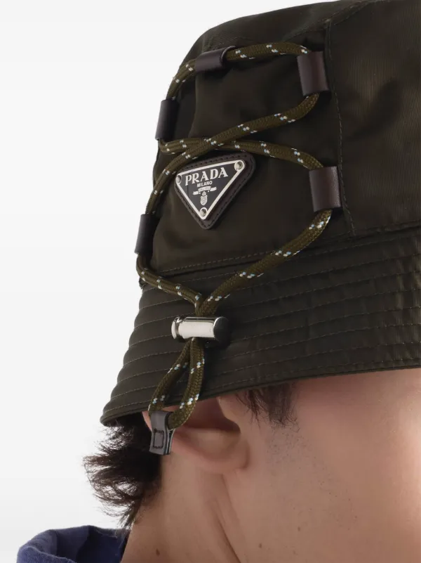 Prada Speedrock バケットハット | グリーン | FARFETCH JP