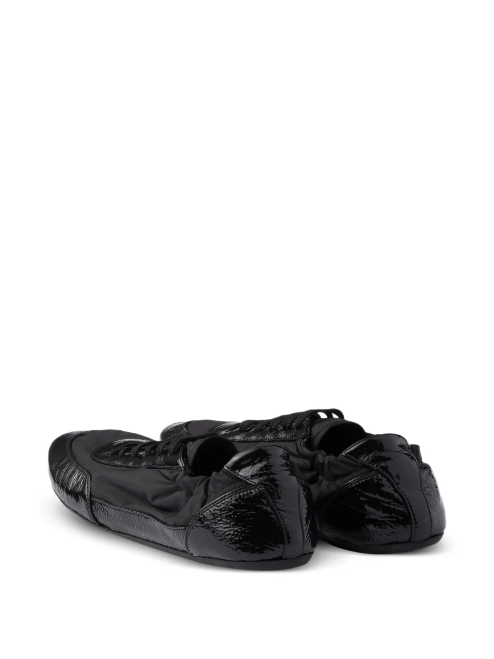 Prada Collapse Re-Nylon sneakers Zwart
