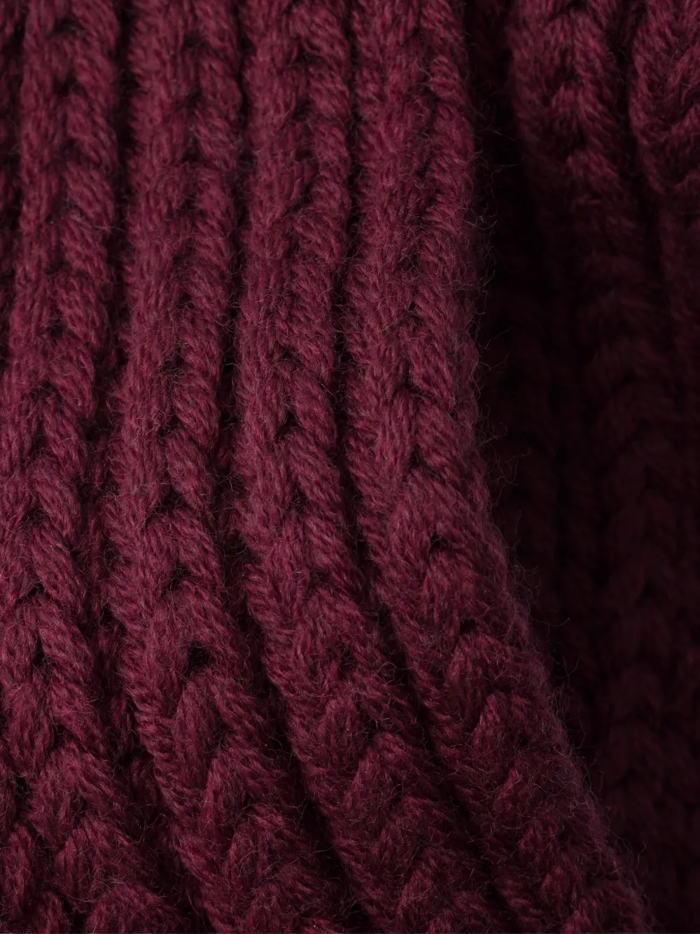 Prada Ribgebreide sjaal met email - Rood