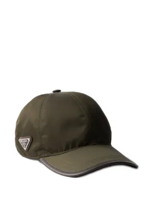 Prada Re-Nylon Baseball Cap | Green | FARFETCH ZA