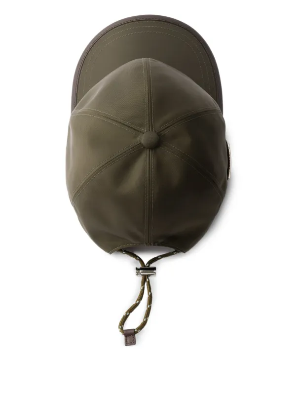 Prada Speedrock Re-Nylon キャップ | グリーン | FARFETCH JP
