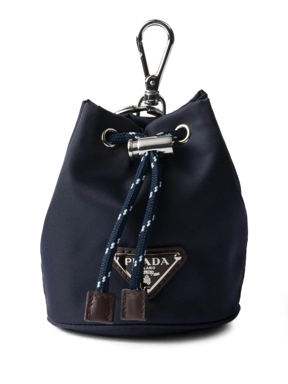 Prada Speedrock Re-Nylon keychain charm | Blue | Image 1