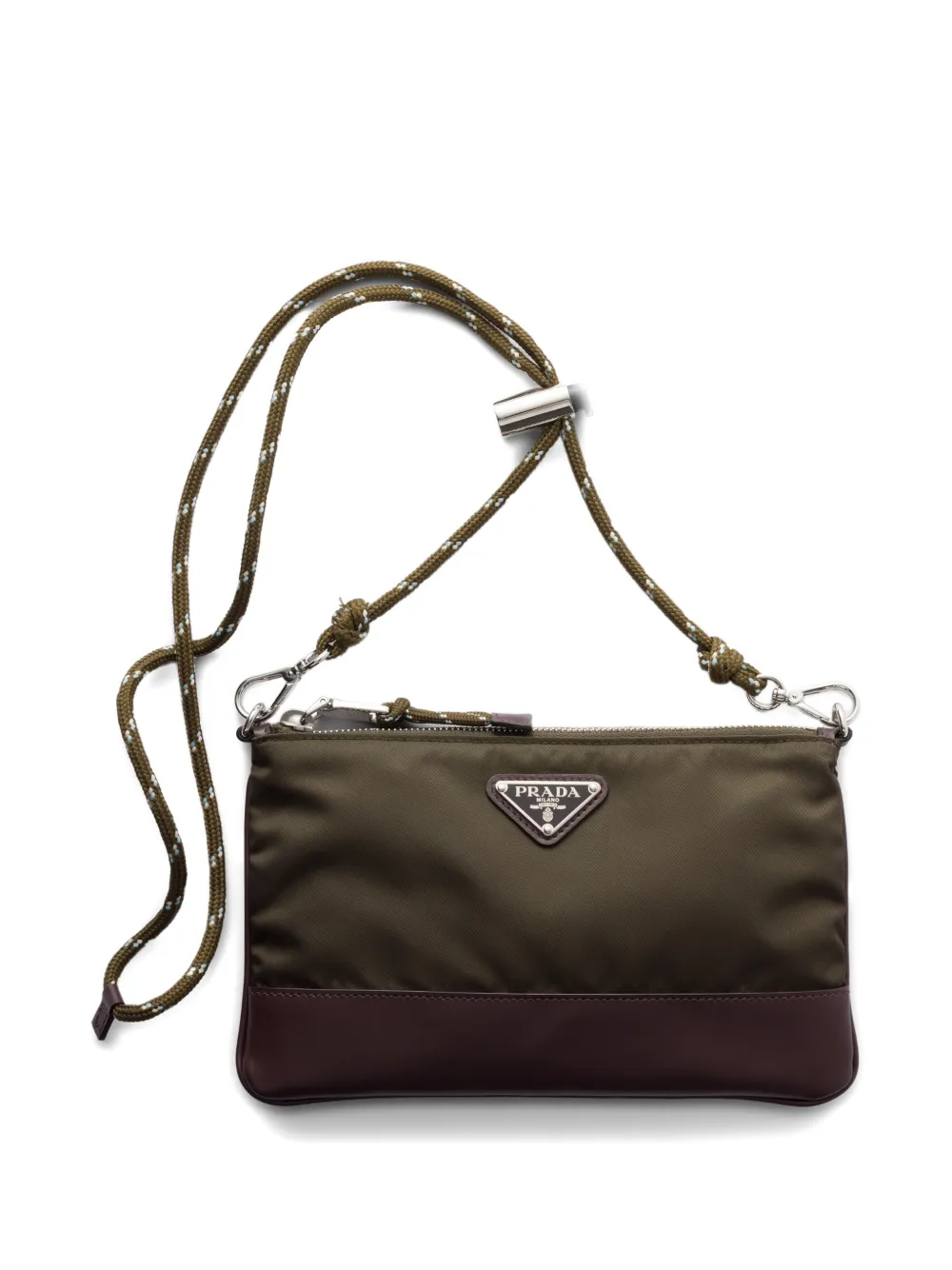 Prada Speedrock Re-Nylon smartphone case - Verde