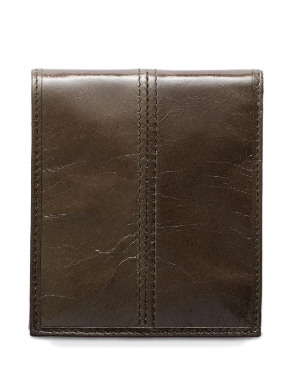 Prada triangle logo leather wallet | Image 2