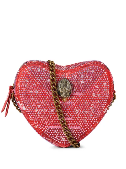 Kurt Geiger London embellished heart cross body bag 