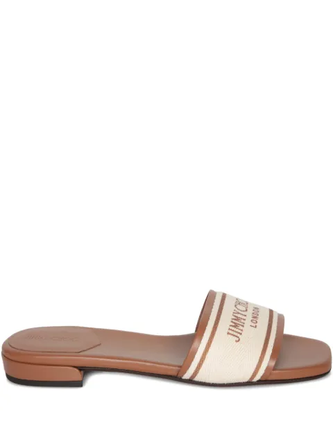 Jimmy Choo sandalias con tiras del logo