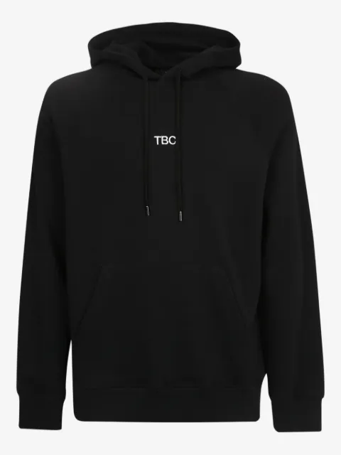 14BROS logo-embroidered hoodie