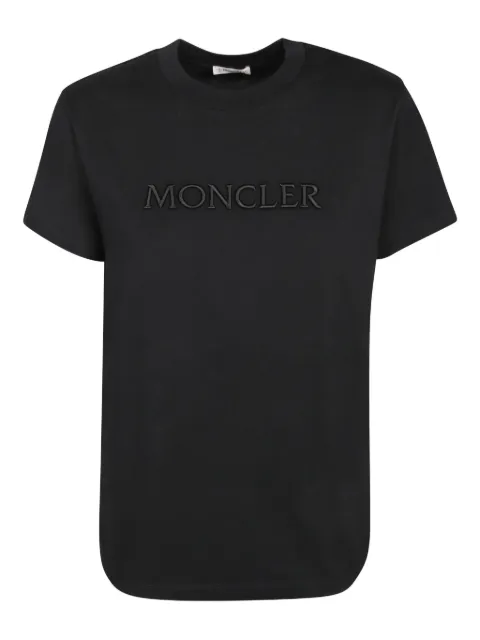 Moncler playera con logo estampado