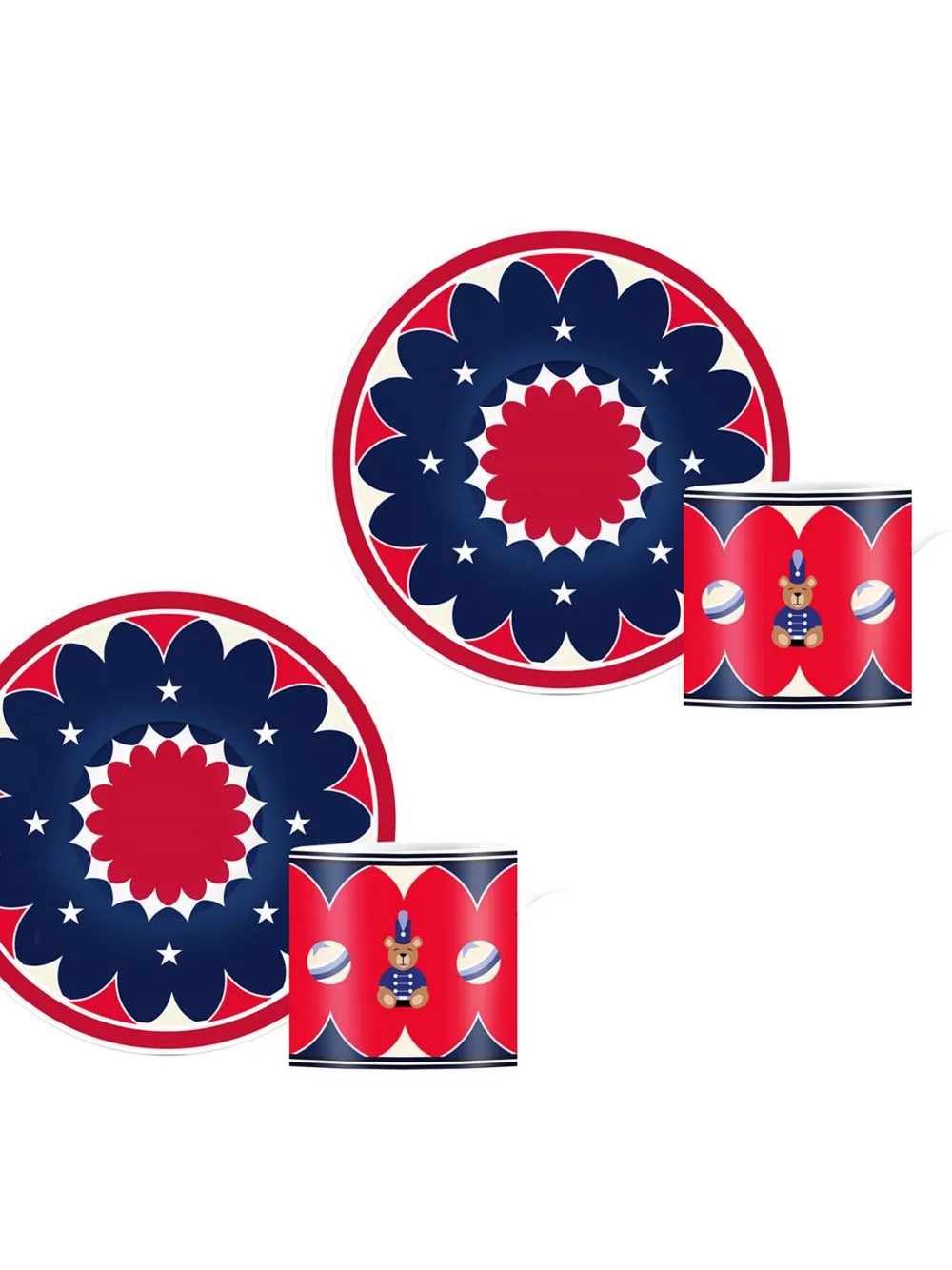 Bialetti Joyful Christmas espresso cups (set of two) | Tea & Coffee | Image 2