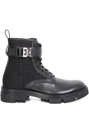 Prada Monolith pouch-detail Boots | Black | FARFETCH