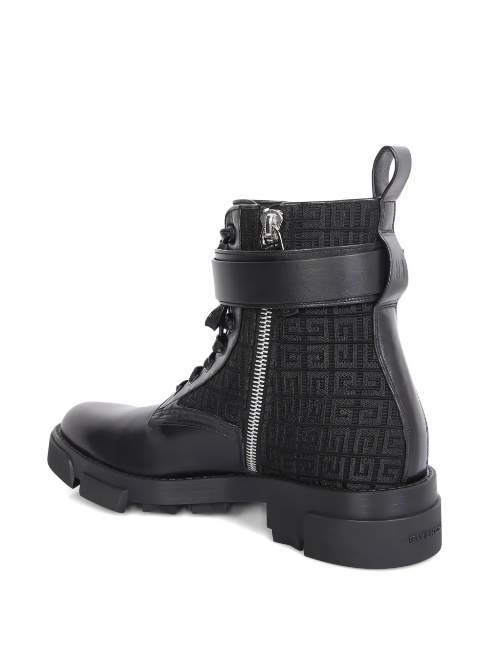 Givenchy 50mm laarzen met 4G-patroon Zwart